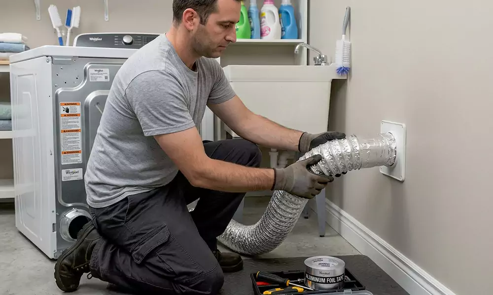 Dryer Vent Installation in Amherst, MA